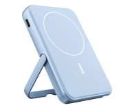Fresh N Rebel PowerBank magnetyczny indukcyjny 5000 mAh Vivid Blue - 1367895 - zdjęcie 1